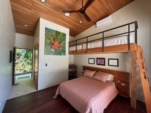 Dragonfly Room with queen and loft bunk